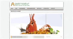 Desktop Screenshot of gastroastur.com